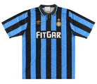 1991-92 Inter Milan Umbro Home Shirt XL