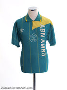1991-93 Ajax Away Shirt *Mint* M Football Shirt