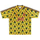 1991-93 Arsenal adidas Away Shirt L/XL Football Shirt