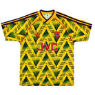 1991-93 Arsenal Away Shirt M Football Shirt
