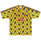 1991-93 Arsenal Away Shirt M Football Shirt
