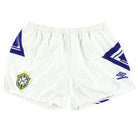 1991-93 Brazil Umbro Away Shorts L Football Shorts