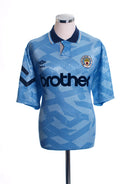 1991-93 Manchester City Home Shirt XL Football Shirt