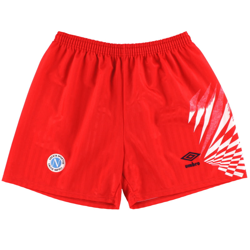 1991-93 Napoli Umbro Third Shorts M Football Shorts