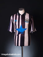 1991-93 Newcastle Home Shirt L Football Shirt