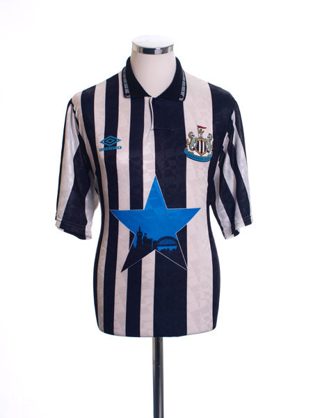 1991-93 Newcastle Home Shirt XL Football Shirt