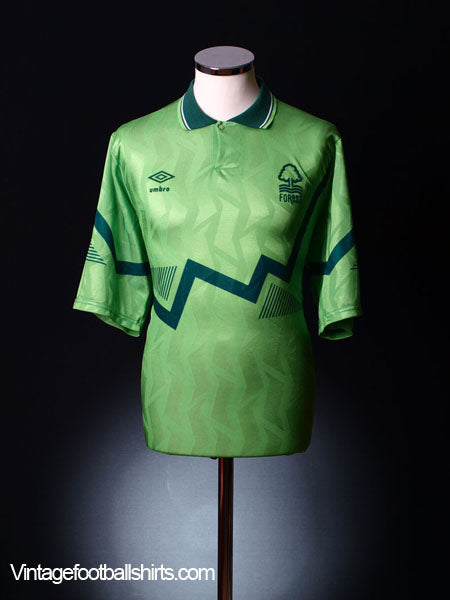 1991-93 Nottingham Forest Third Shirt XL Football Shirt