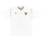 1991-93 Sevilla Home Shirt L Football Shirt