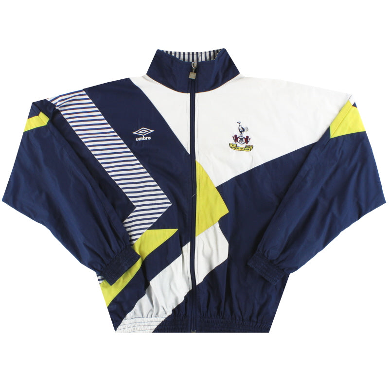 1991-93 Tottenham Umbro Track Jacket XS Jacket