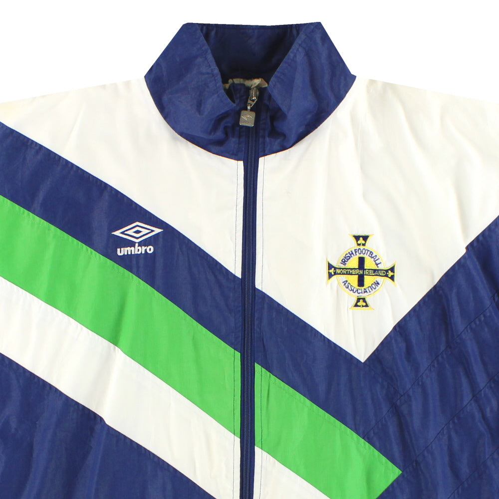 1991-93 Northern Ireland Umbro Track Jacket XL | Vintage Football
