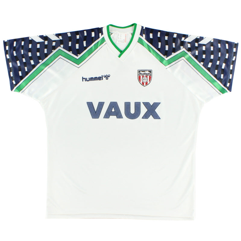 1991-94 Sunderland Away Shirt XL Football Shirt