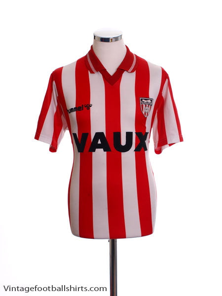 1991 94 Sunderland Home Shirt M