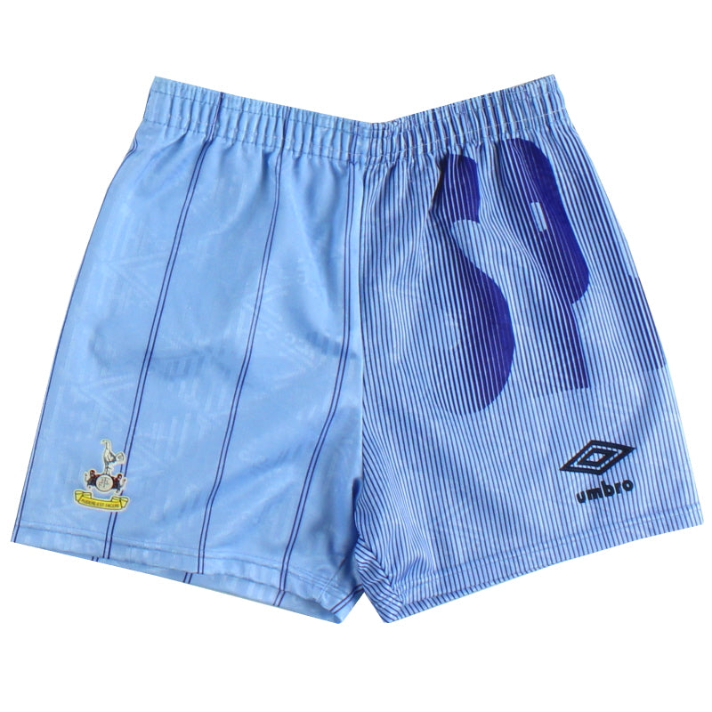 1991-94 Tottenham Umbro Third Shorts Y Football Shorts