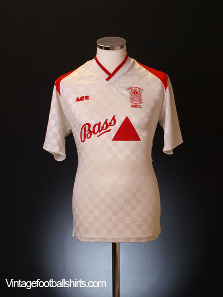 1991 Gresley Rovers 'FA Vase Final Wembley 1991' Away Shirt M Football Shirt