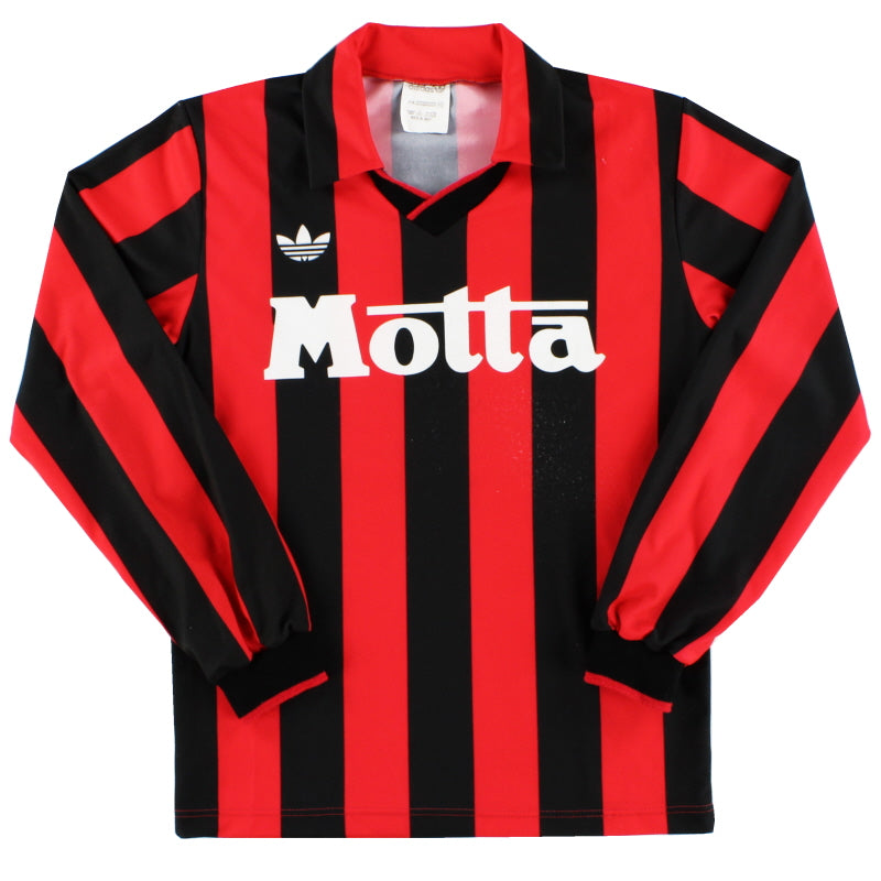 1992-93 AC Milan Home Shirt #14 L/S XS Football Shirt