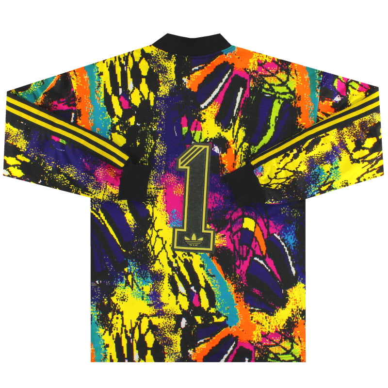 adidas 1992/93 サッカーシャツ FFFロゴゴールキーパー adidas 1992/93 サッカーシャツ FFFロゴゴールキーパー adidas