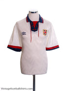 1992-93 Cagliari Away Shirt L Football Shirt