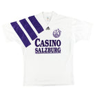 1992-93 Casino Salzburg adidas Home Shirt L Football Shirt