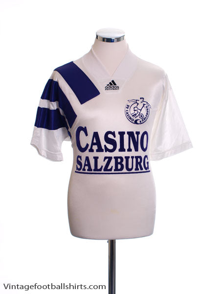 1992-93 Casino Salzburg Home Shirt S Football Shirt