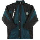 1992-93 Celtic Umbro Padded Bench Coat XL Jacket