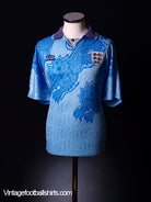 1992-93 England Third Shirt L Football Shirt