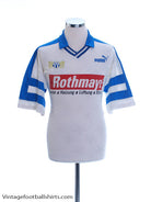 1992-93 FC Zurich Away Shirt L Football Shirt