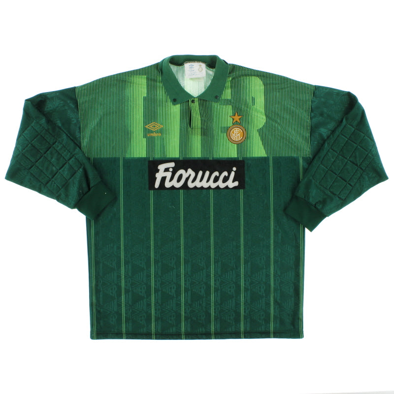 1992-93 Inter Milan Goalkeeper Shirt XXL  Football Shirt