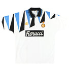 1992-93 Inter Milan Umbro Away Shirt L Football Shirt