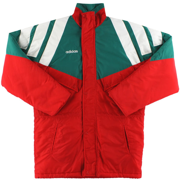 ウェア 09-10 Liverpool adidas Padded Bench Coat 2008-09 Liverpool adidas Padded Bench Coat - 9/10 - (L/XL)