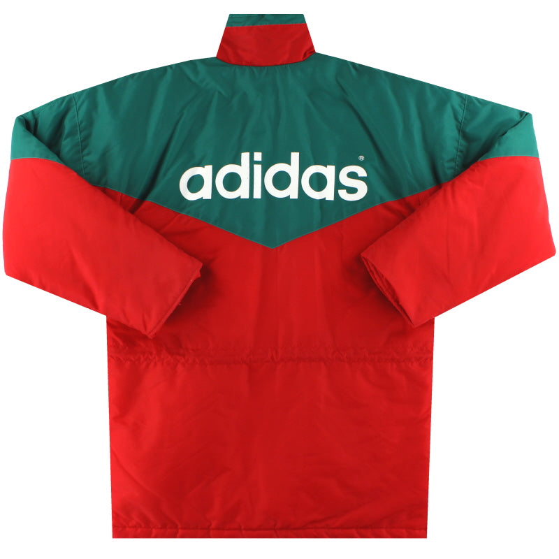 ウェア 09-10 Liverpool adidas Padded Bench Coat 2008-09 Liverpool adidas Padded Bench Coat - 9/10 - (L/XL)