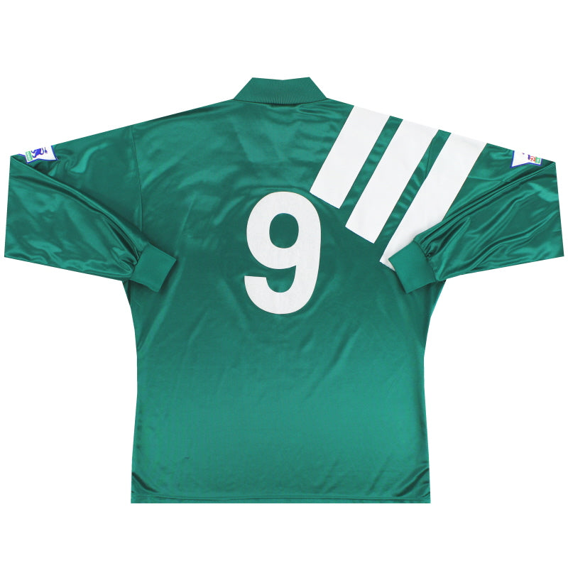 1992-93 Liverpool adidas Player Issue Centenary Away Shirt L/S #9