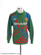 1992-93 Manchester United Goalkeeper Shirt #1 M Football Shirt