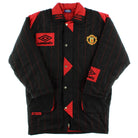 1992-93 Manchester United Umbro Padded Bench Coat *As New* L Jacket