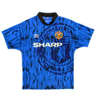 1992-93 Manchester United Umbro Away Shirt XL Football Shirt