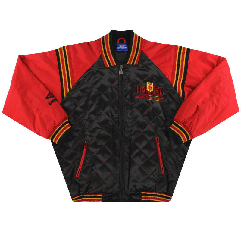 1992-93 Manchester United Umbro Bomber Jacket M Jacket