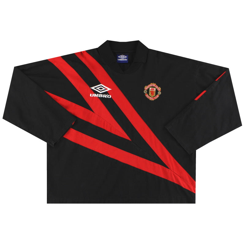 1992-93 Manchester United Umbro Drill Top *Mint* XL Training Top