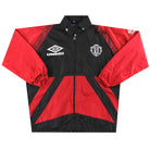 1992-93 Manchester United Umbro Pro Training Lightweight Jacket M Jacket