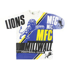 1992-93 Millwall 'Lions' Graphic Tee XL T-Shirt