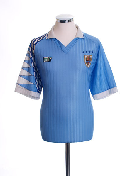 1992-93 Uruguay Home Shirt L Football Shirt