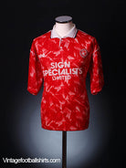 1992-93 Walsall Home Shirt M Football Shirt