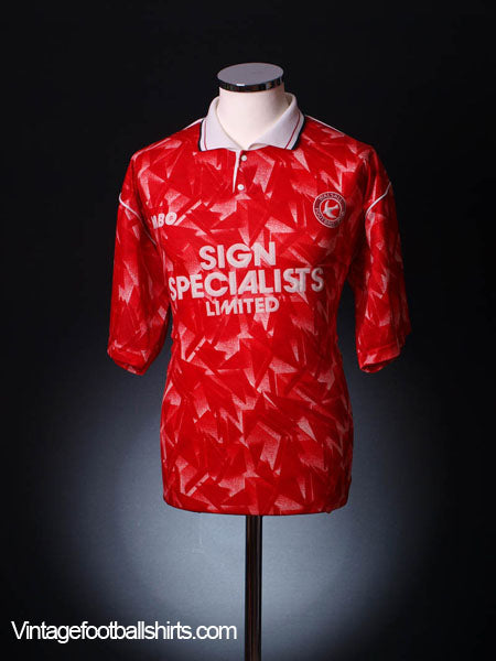 1992-93 Walsall Home Shirt M Football Shirt