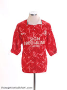 1992-93 Walsall Home Shirt *Mint* M Football Shirt