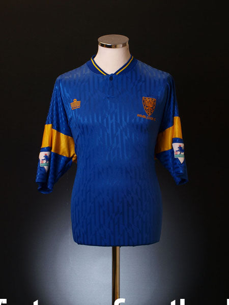 1992-93 Wimbledon Match Worn Home Shirt #8 (Earle) Football Shirt