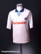 1992-93 York City Away Shirt *Mint* M Football Shirt