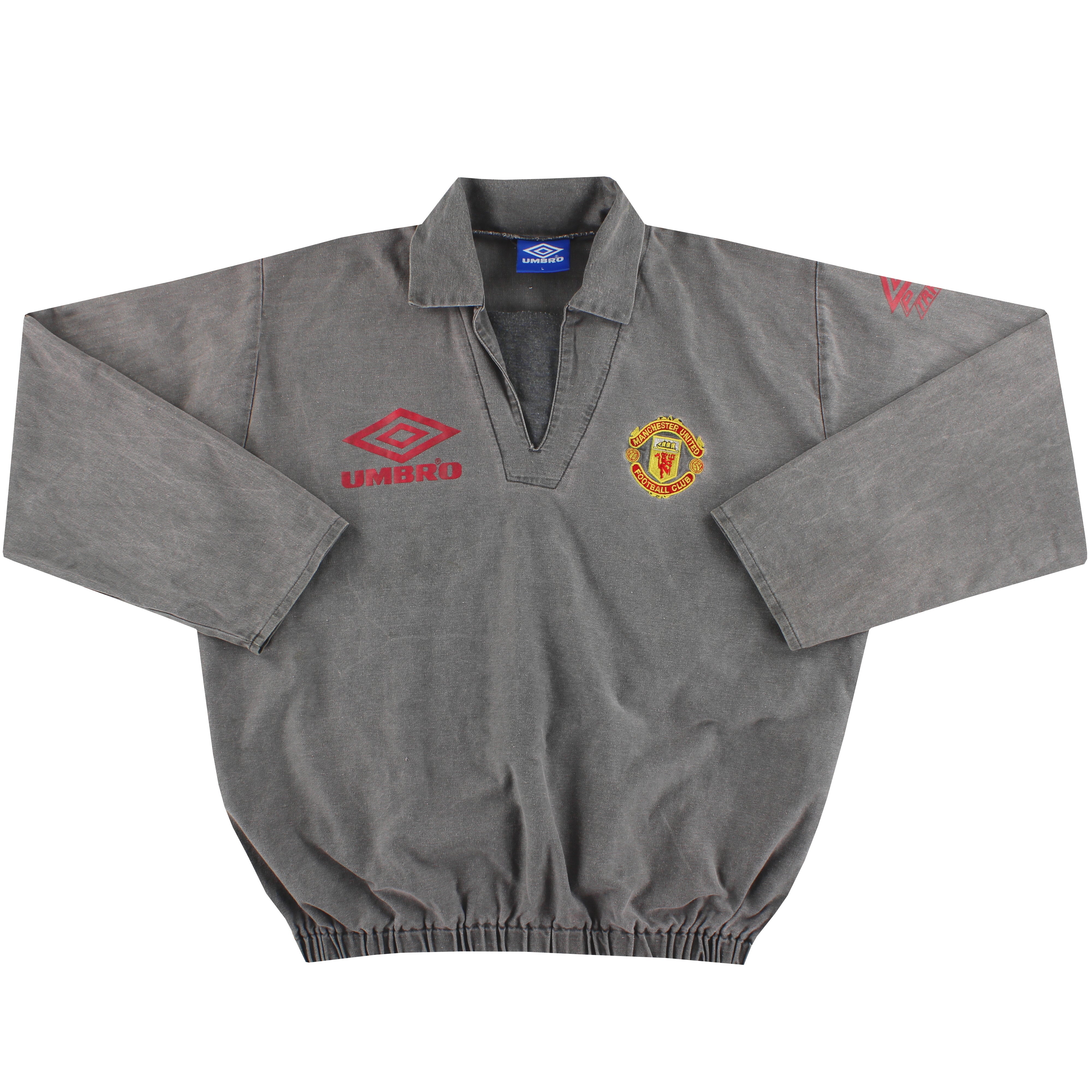 1992-93 Manchester United Umbro Drill Top L | Vintage Football Shirts