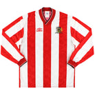 1992-94 Altrincham Umbro Home Shirt L/S M Football Shirt