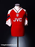 1992-94 Arsenal Home Shirt L Football Shirt