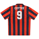 1992-94 Everton Umbro Away Shirt Cottee #9 L T-Shirt