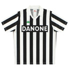 1992-94 Juventus Kappa Home Shirt L Football Shirt
