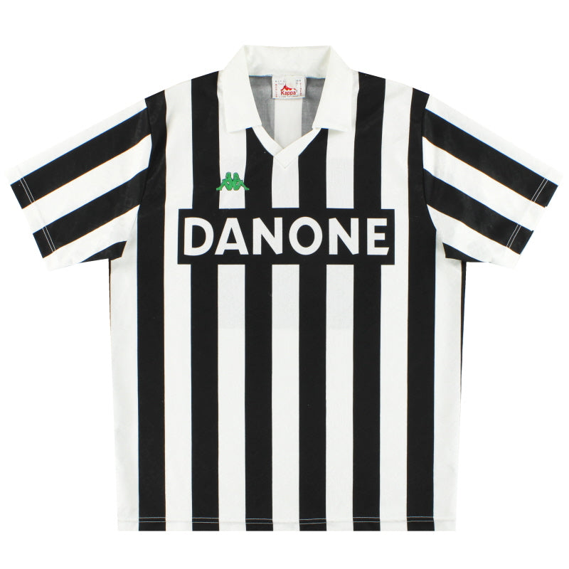 1992-94 Juventus Kappa Home Shirt L Football Shirt
